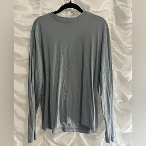 Grey long sleeve shirt